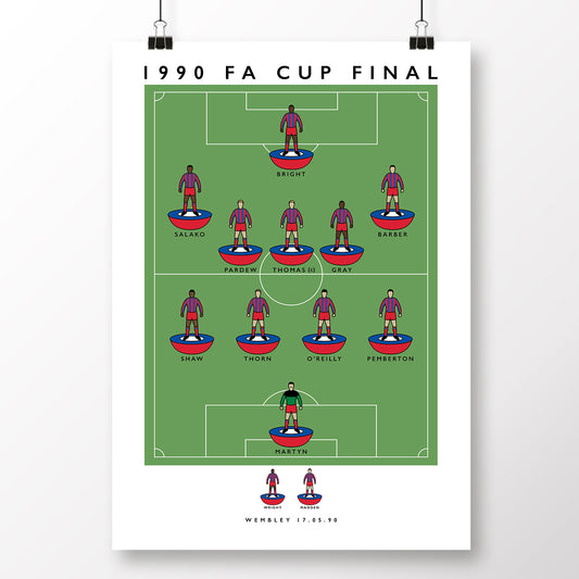CPFC 1990 FA Cup Final - Print