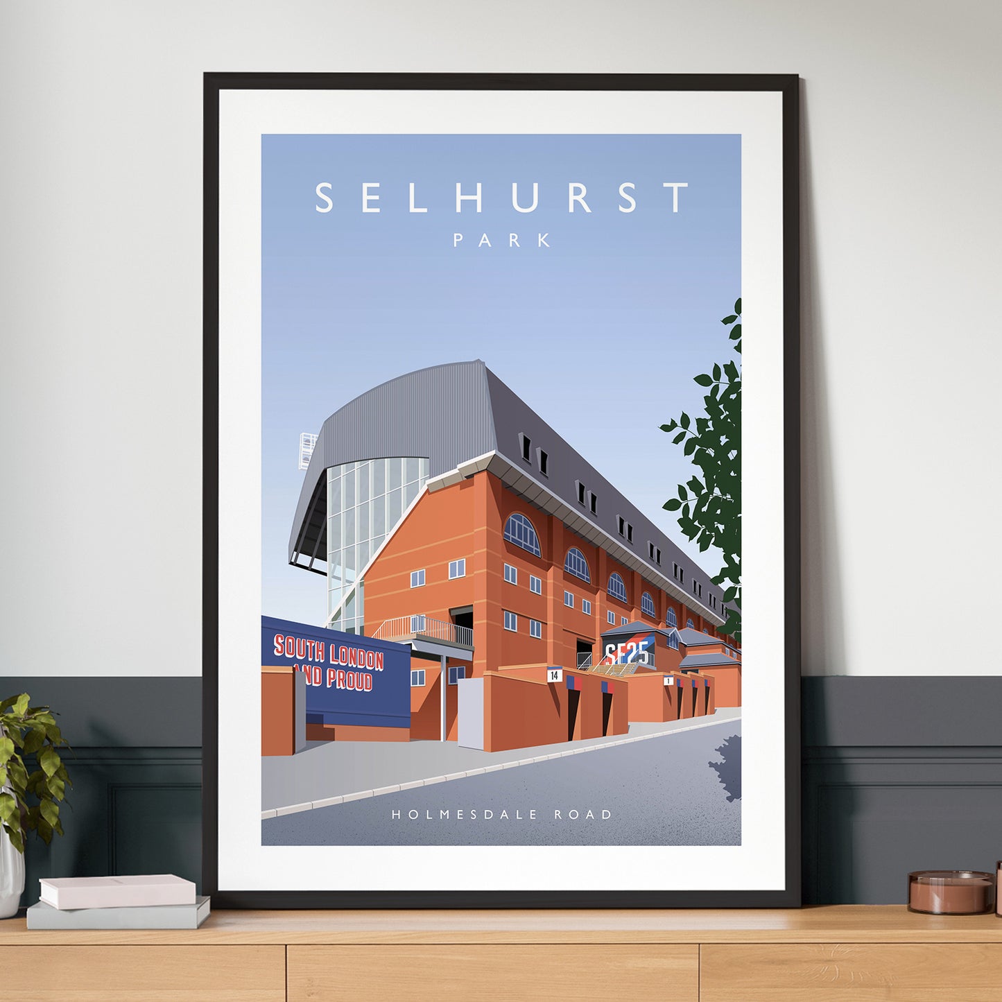 Selhurst Park Holmesdale Road - Print