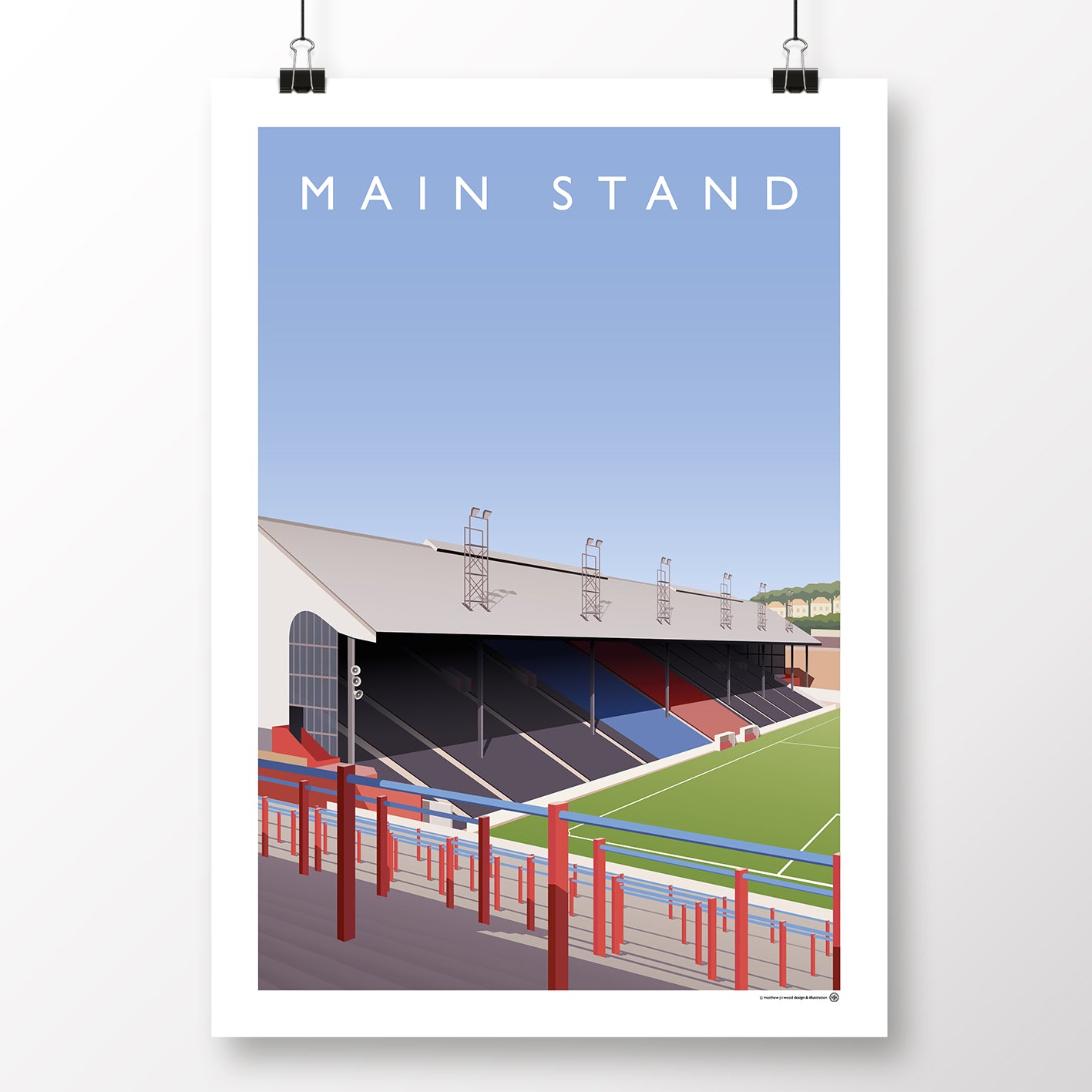 Selhurst Park Main Stand - Print