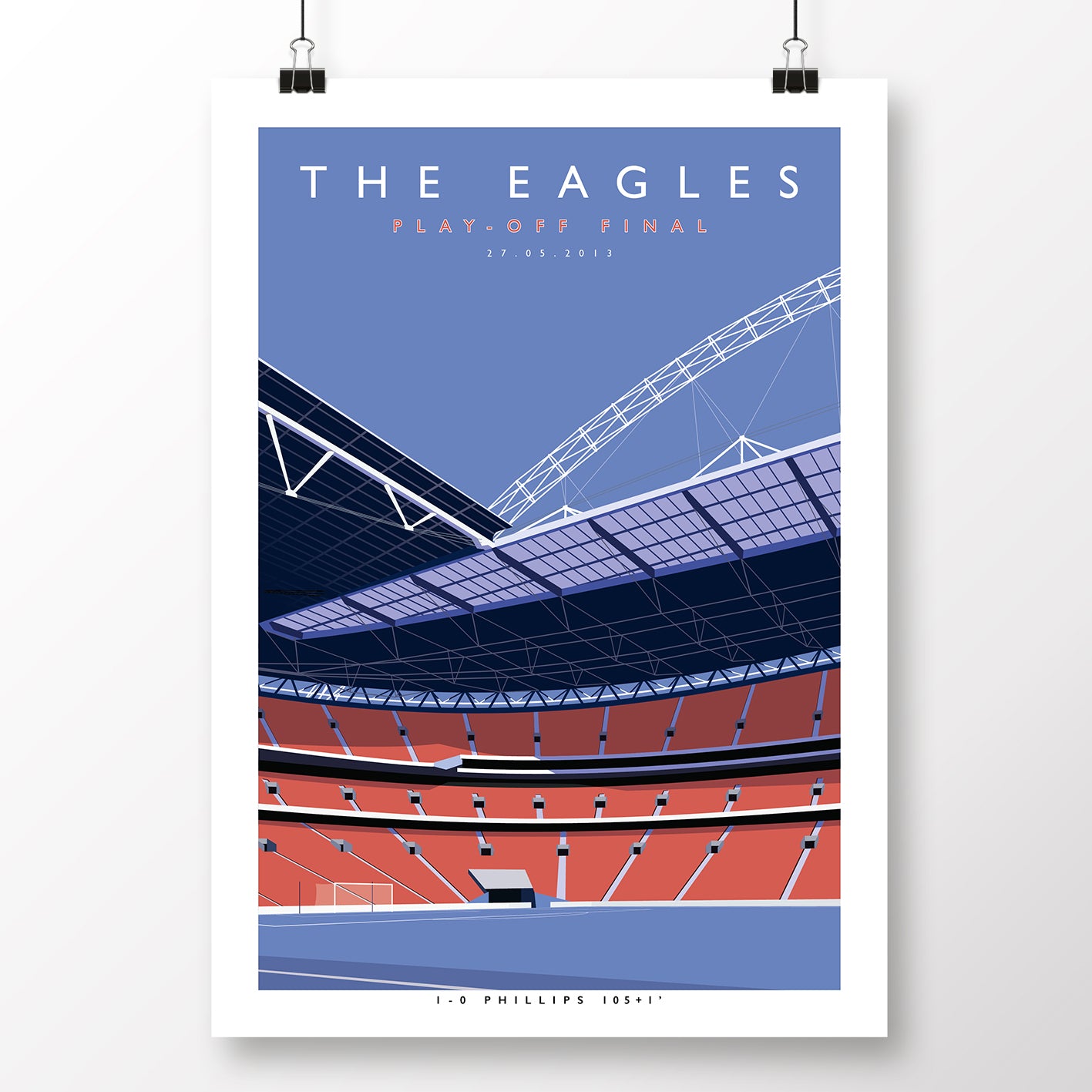 The Eagles Wembley - Print